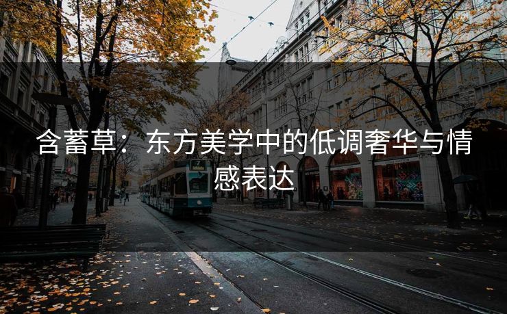 含蓄草：东方美学中的低调奢华与情感表达